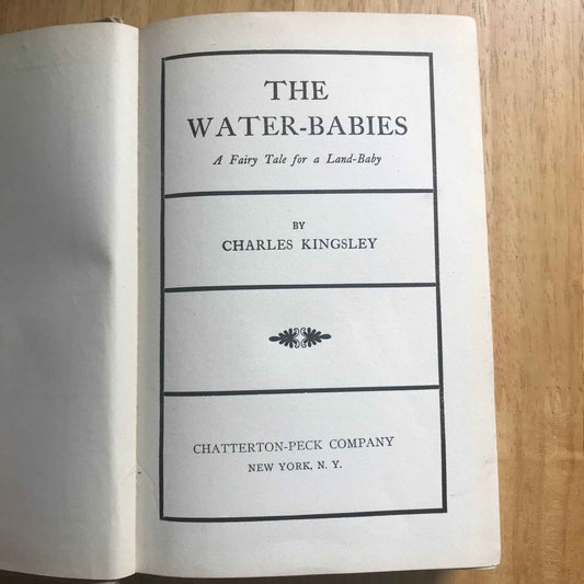 1864 The Water Babies Charles Kingsley with Illustrations by Linley Sambourne - Chatterton-Peck New York Publisher - Honeyburn Books (UK)