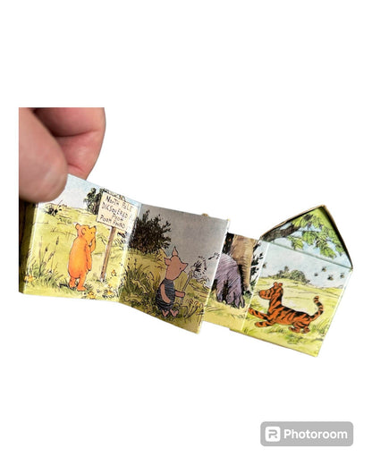 Winnie the Pooh Picture House book with colorful illustrations of Pooh, Piglet, and Tigger in a story setting