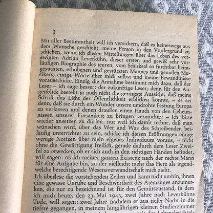 1975 Doktor Faustus - Thomas Mann (German) Fischer Taschenbücher - Honeyburn Books (UK)