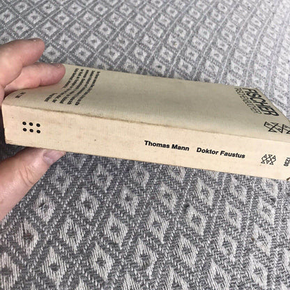 1975 Doktor Faustus - Thomas Mann (German) Fischer Taschenbücher - Honeyburn Books (UK)