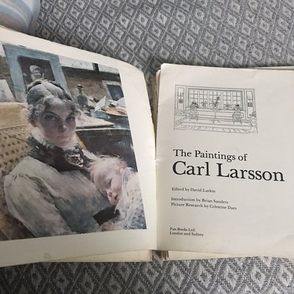 1976 Die Gemälde von Carl Larsson (Pan Books)