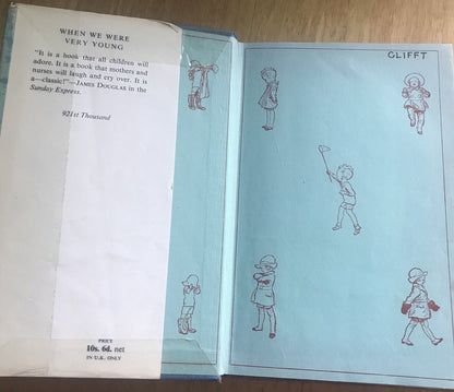 1965 When We Were Very Young - A. A. Milne(Shepard illust) Methuen