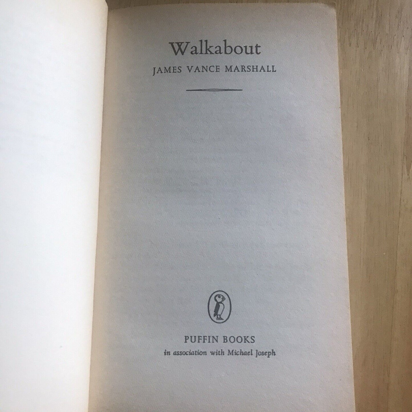 Walkabout by James Vance Marshall (Paperback, 1979)