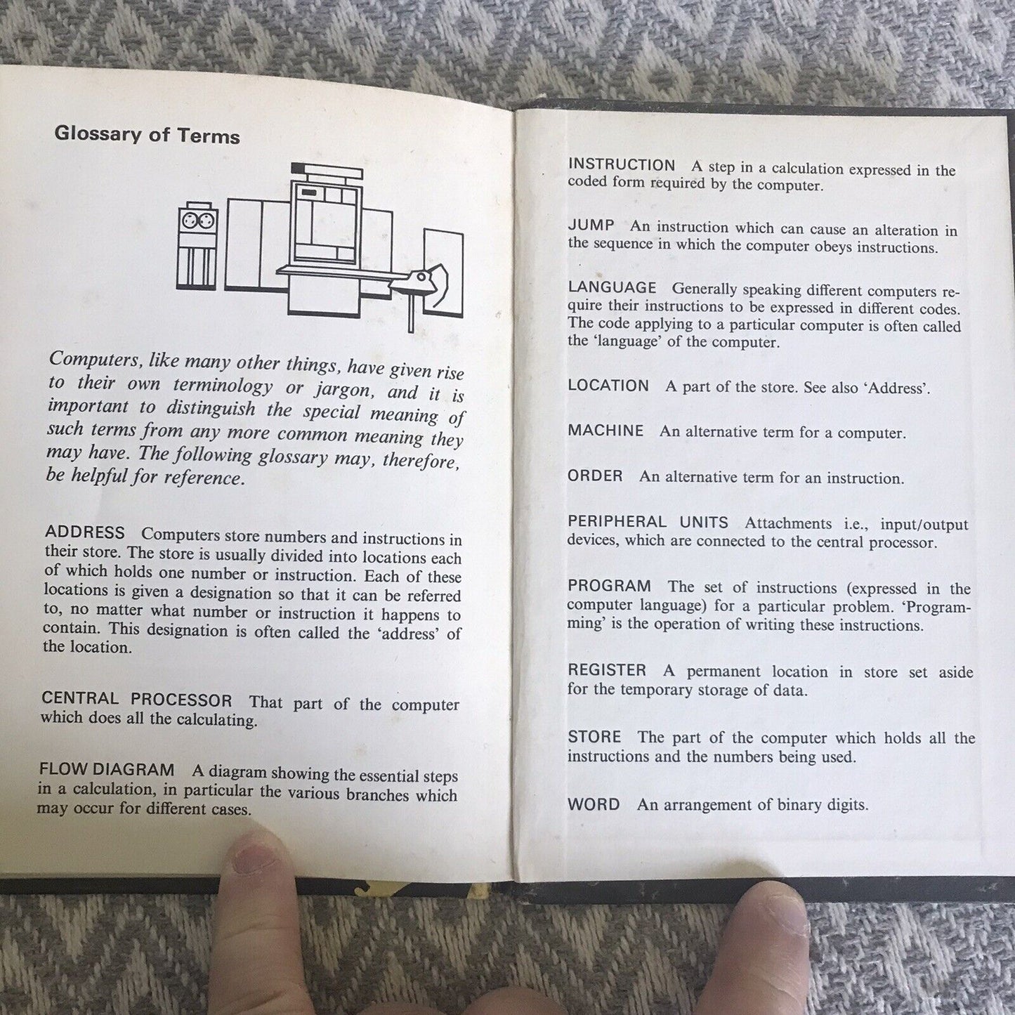 1975 Wie es funktioniert der Computer (Serie 654) Ladybird Books