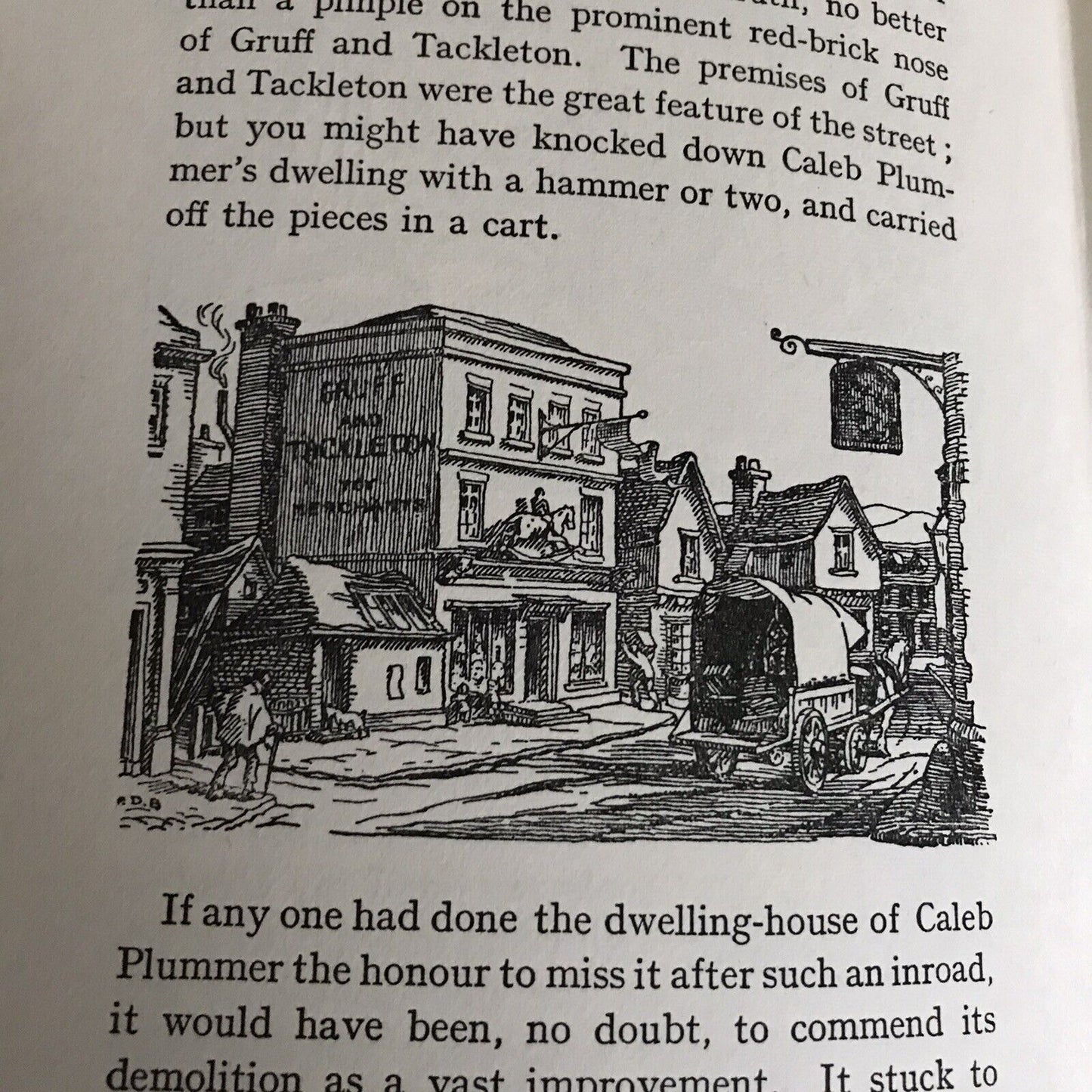 1956 The Cricket On The Hearth - Charles Dickens(F. D. Bedford)Frederick Warne