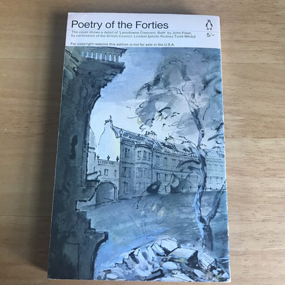 1968*1st* Poetry Of The Forties (Penguin Books Publisher)