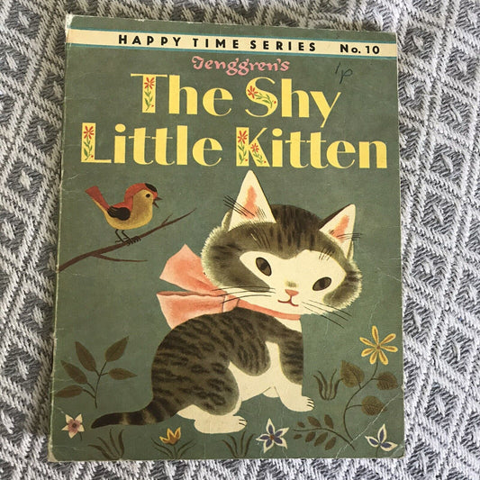 1962 The Shy Little Kitten - Catherine Schurr (Gustaf Tenggren) Golden Pleasure