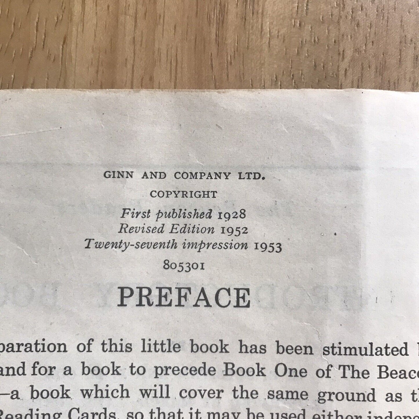 1953 Beacon Readers Introductory Book - ME Sullivan (Marcia Lane Foster illustra