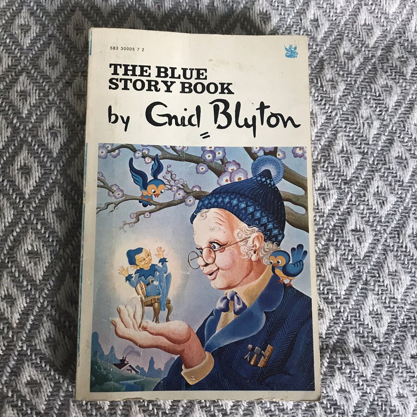 1971 The Blue Story Book - Enid Blyton(Jenny Chapple Illust) Dragon