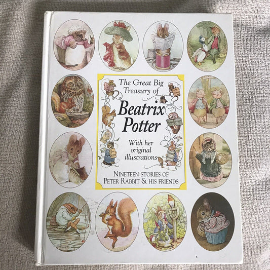1996*1st* The Great Big Treasury Of Beatrix Potter With Original Illustrations
