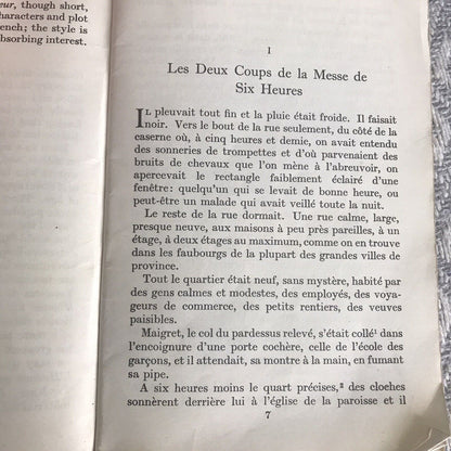 1957 Le Témoignage De L'Enfant De Chœur – Georges Simenon (Harrap) Französisch