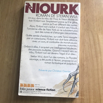 1981 Niourk - Roman De Stefan Wul (Gallimard)