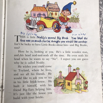 1959*1st* The Big Noddy Book - Enid Blyton(Beek) Sampson Low Marston & Co Ltd