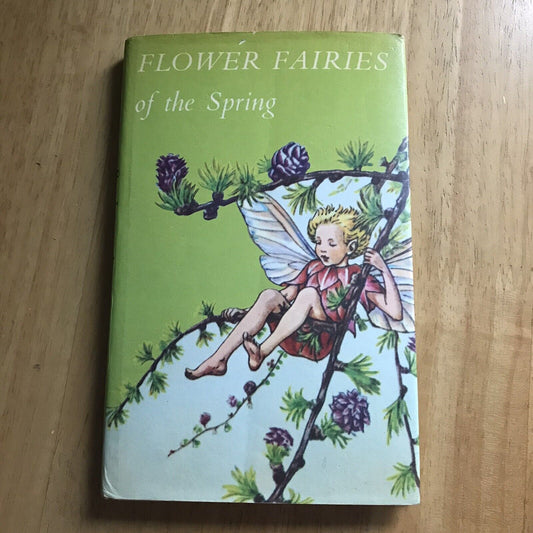 1976 Flower Fairies Of The Spring - Cicely Mary Barker (Blackie) Hardcover D/J