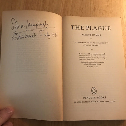 1965 Die Pest – Albert Camus (Penguin Books)
