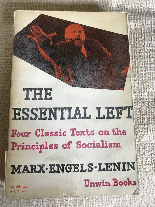 1963 The Essential Left 4 Classic Texts On The Principles Of Socialism Marx Leni