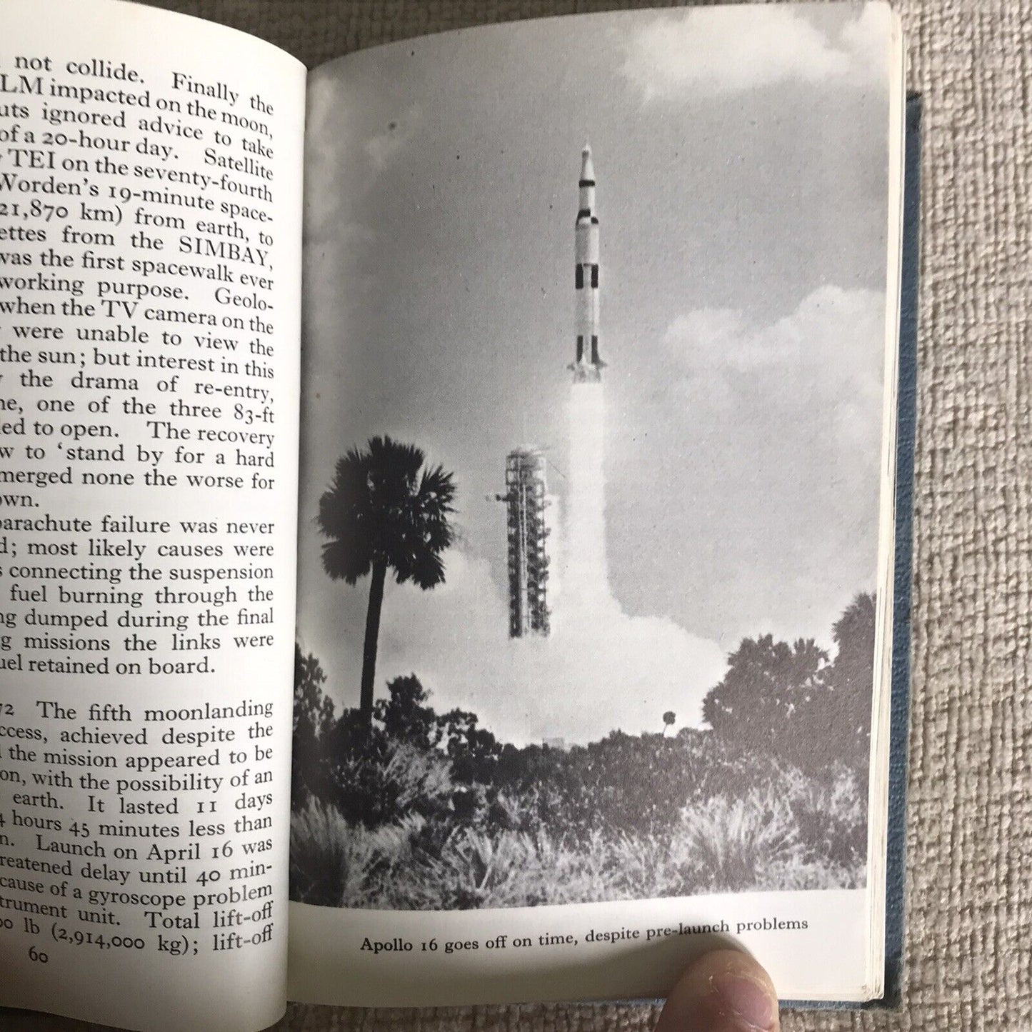 1972*1st*Observer's Book of Manned Space Flight by Reginald Turnill