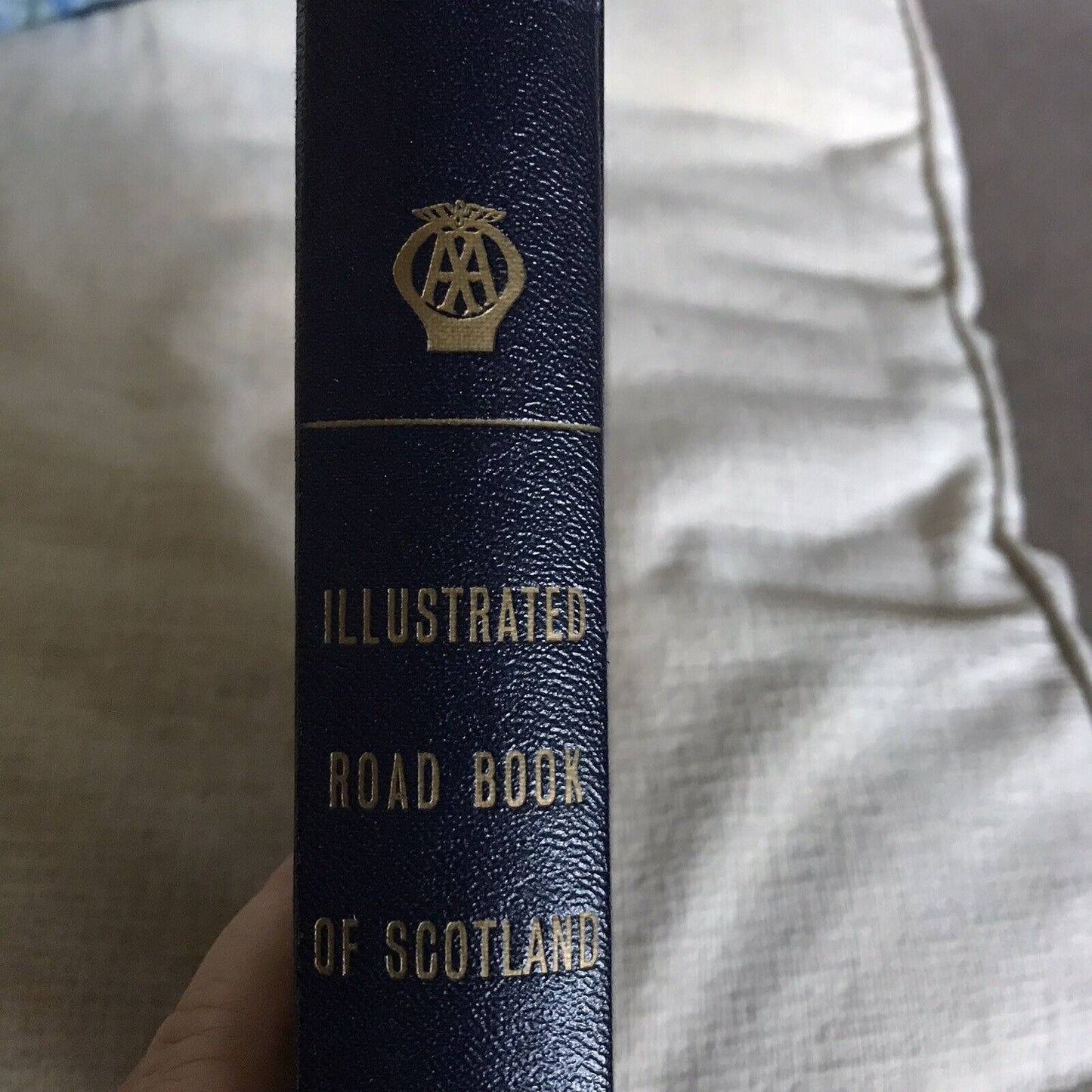 1960*1.* AA Illustrated Road Book of Scotland *SELTEN* mit offiziellem AA-Lesezeichen