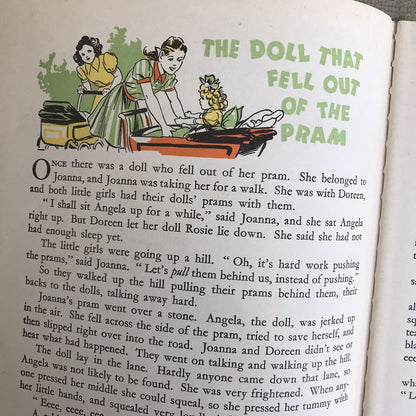 1955 Enid Blytons kleines Gute-Nacht-Buch Die Puppe, die aus dem Kinderwagen fiel (Sampso
