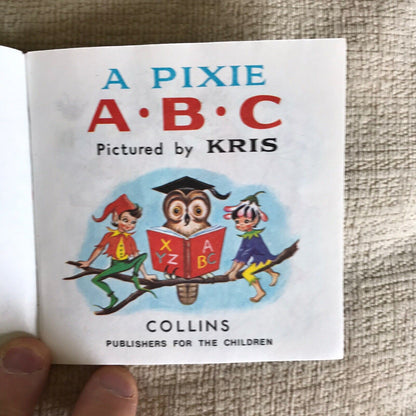 1960er Jahre A Pixie ABC von KRIS (Collins Pub)