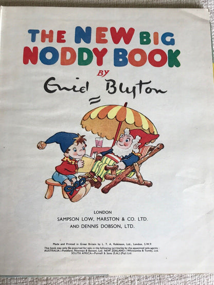1956*1st* New Big Noddy Book - Enid Blyton (Peter Wienk)