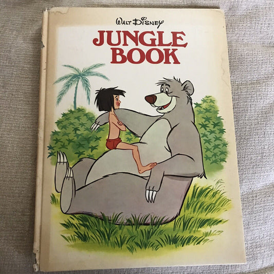 1969 Walt Disney’s Jungle Book Published By Purnell