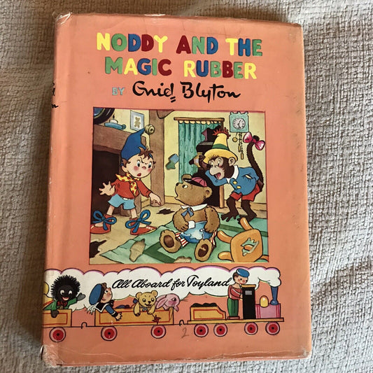 1954*1.* Noddy &amp; The Magic Rubber (Buch 9) Enid Blyton (Peter Wienk &amp; Robert Tyn