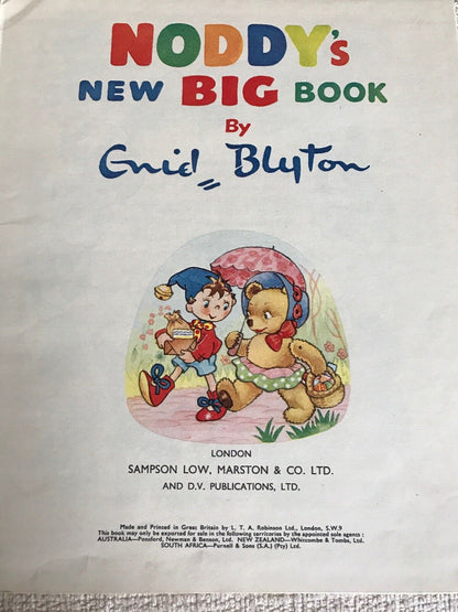 1957*1.* Noddy's New Big Book – Enid Blyton (Peter Wienk)