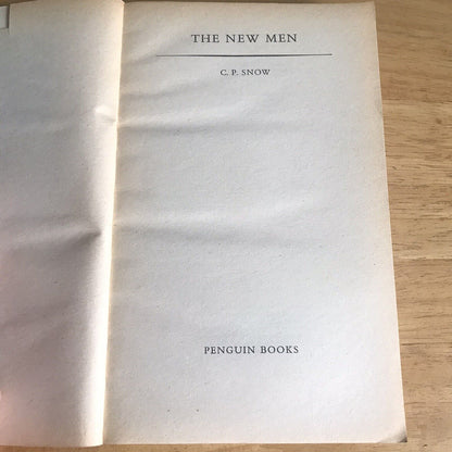 1963 The New Men - C. P. Snow(Penguin Books)