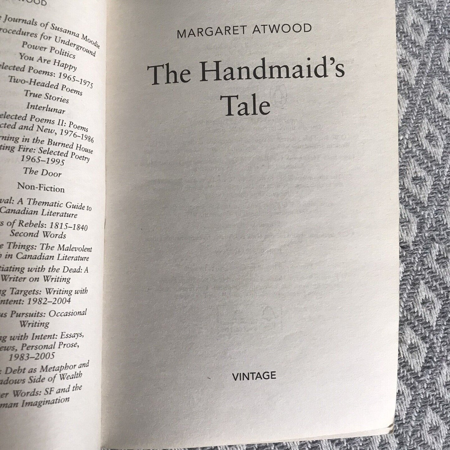 The Handmaid's Tale: the book that inspired the hit TV series by Margaret Atwood