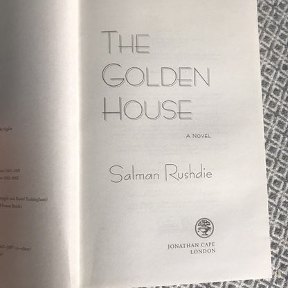 Das Goldene Haus von Salman Rushdie (Gebundene Ausgabe, 2017)