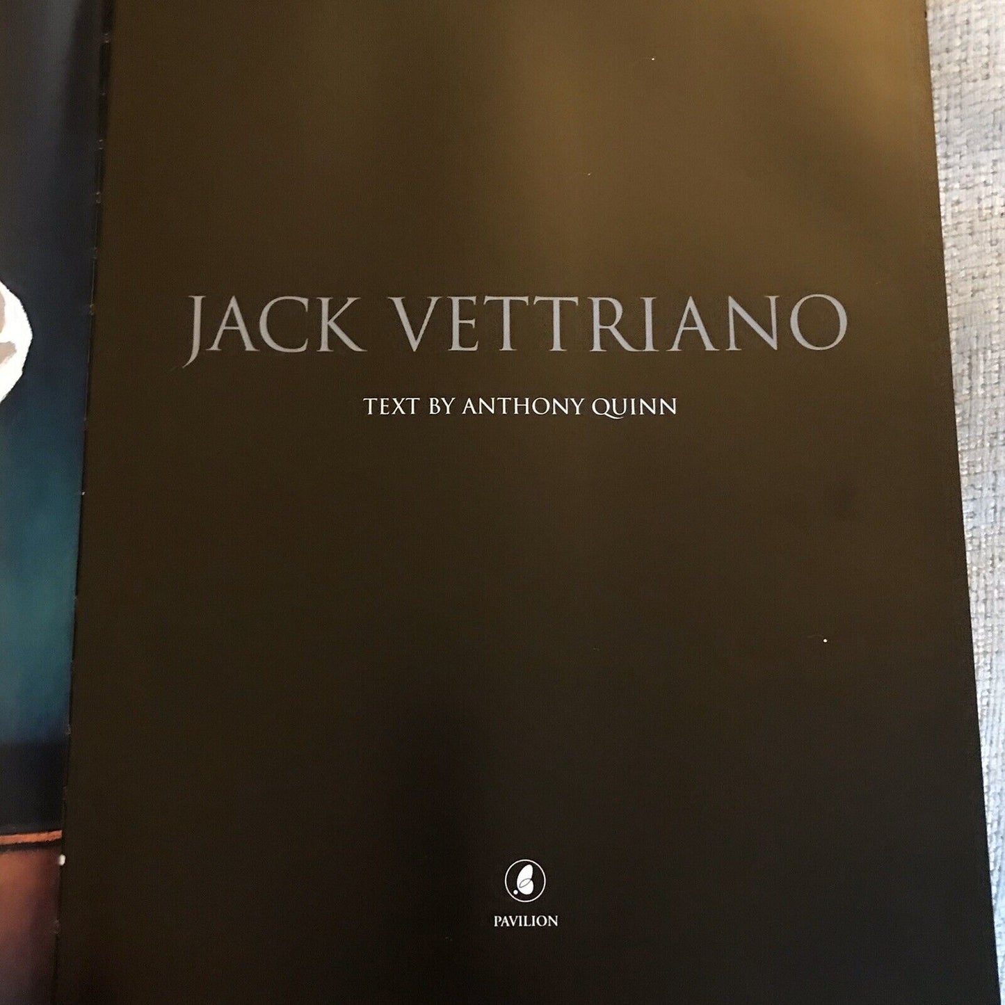 2004*UNTERZEICHNET*1.* Jack Vettriano Text von Anthony Quinn (Pavilion) Ungelesen