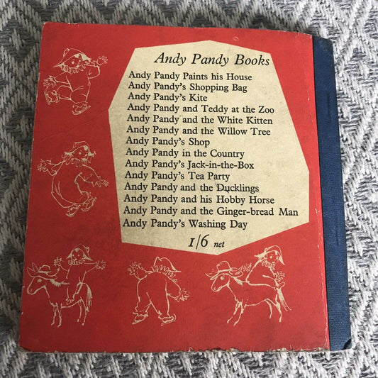 1970s Andy Pandy Paints His House - Maria Bird (Matvyn Wright Illustration) Brockhampt - Honeyburn Books (UK)