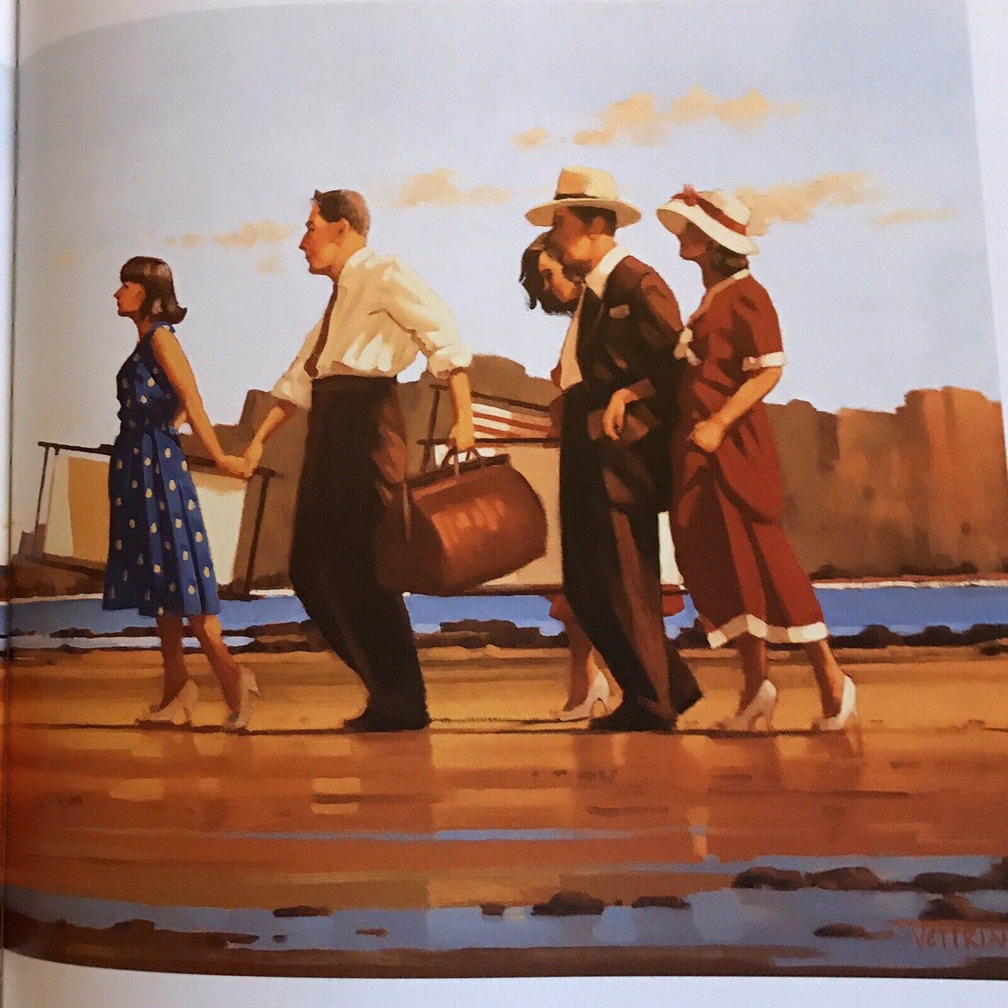 2004*SIGNED*1st* Jack Vettriano Text By Anthony Quinn(Pavilion) Unread - Honeyburn Books (UK)